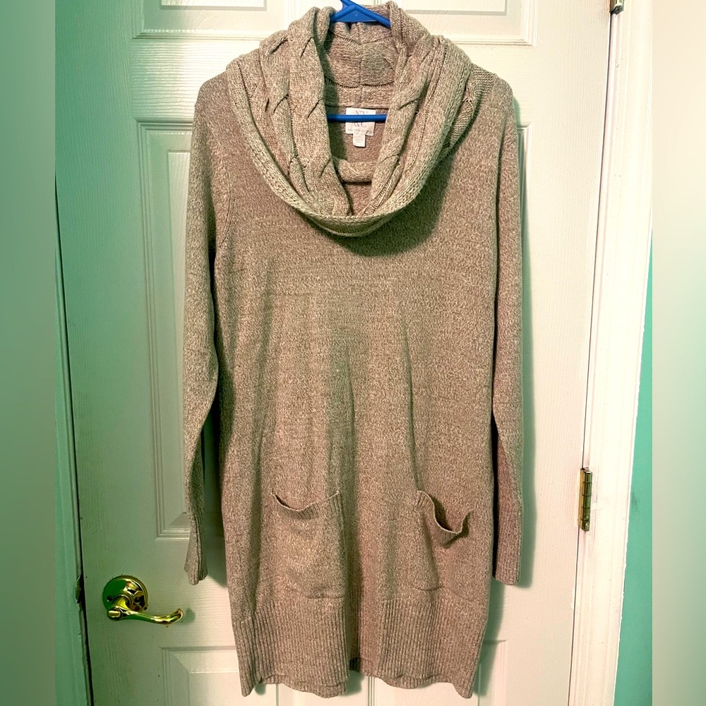 New York & Company beige dress